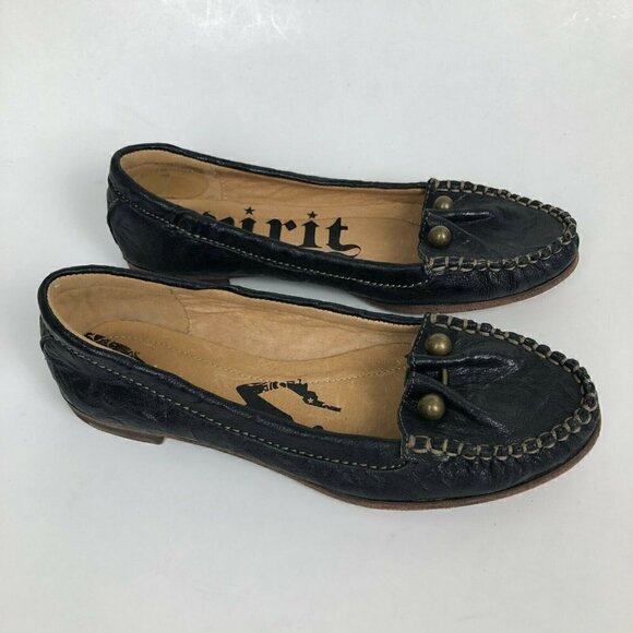 Lucchese Boot Co Leather Moccasins Loafer - Picture 1 of 12